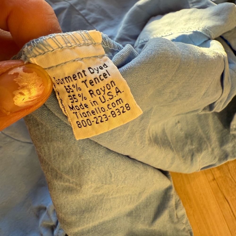 Tianello Light Blue Button Down Shirt - Picture 7 of 7